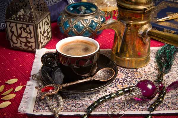 السعرات الحرارية في القهوة العربية مع الهيل