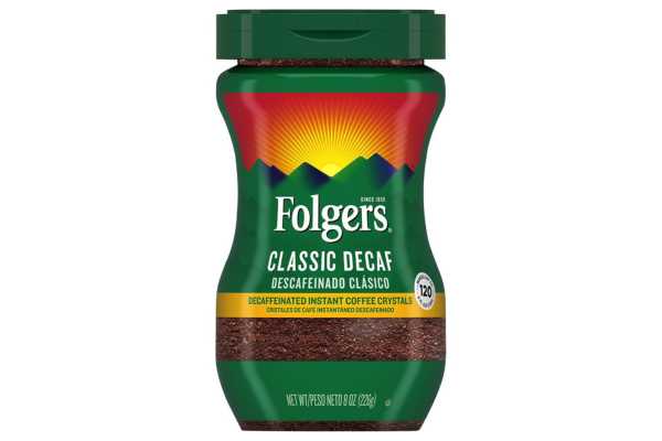 قهوة منزوعة الكافيين من فلوجرز Folgers